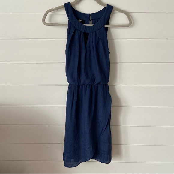 Navy Dress with Belt size S - Picture 2 of 8